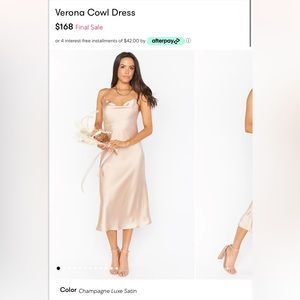 Verona Cowl Dress | Show me your Mumu | never worn, with tags